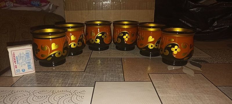 Продаю стаканы Хохлома Продаю стаканы Хохлома