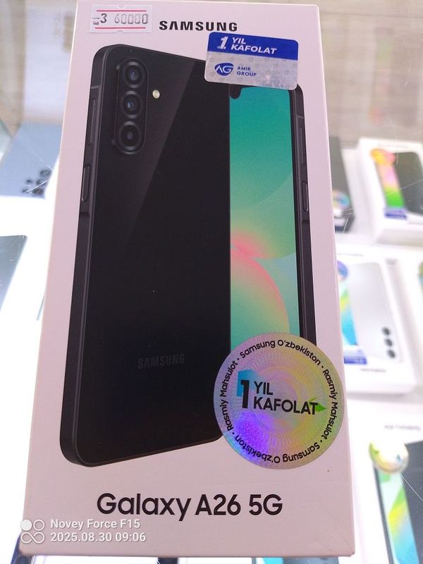 Samsung a26 1 yil kafolat Samsung a26 1 yil kafolat