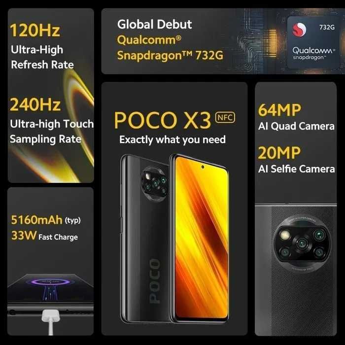 Poco x3 NFC sotiladi