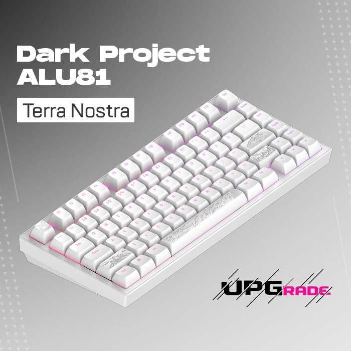 Клавиатура Dark Project ALU81 Terra Nostra White | Бесплатная Доставка Клавиатура Dark Project ALU81 Terra Nostra White | Бесплатная Доставка