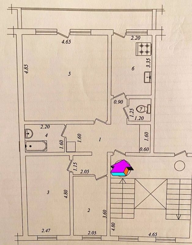 Чорсу Версаль 3/8/9. 72м² Продается Чорсу Версаль 3/8/9. 72м² Продается