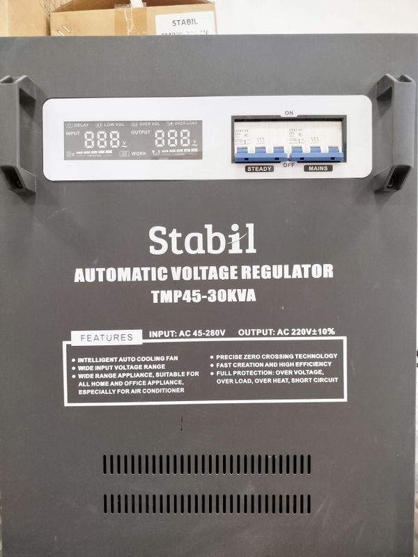 Stabilizator Stabil 30kva Relenniy 45 voltdan koʻtaradigan Stabilizator Stabil 30kva Relenniy 45 voltdan koʻtaradigan