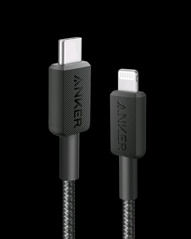 Кабел для айфона Anker usb C to Lightning cable