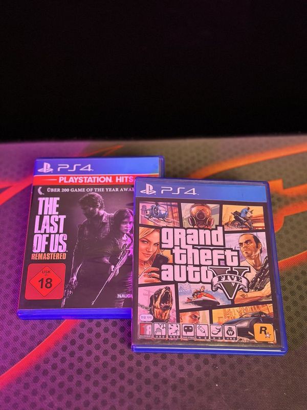 Продаю отличные игры для PS4 / PS5 — GTA V и The Last of Us Remastered Продаю отличные игры для PS4 / PS5 — GTA V и The Last of Us Remastered