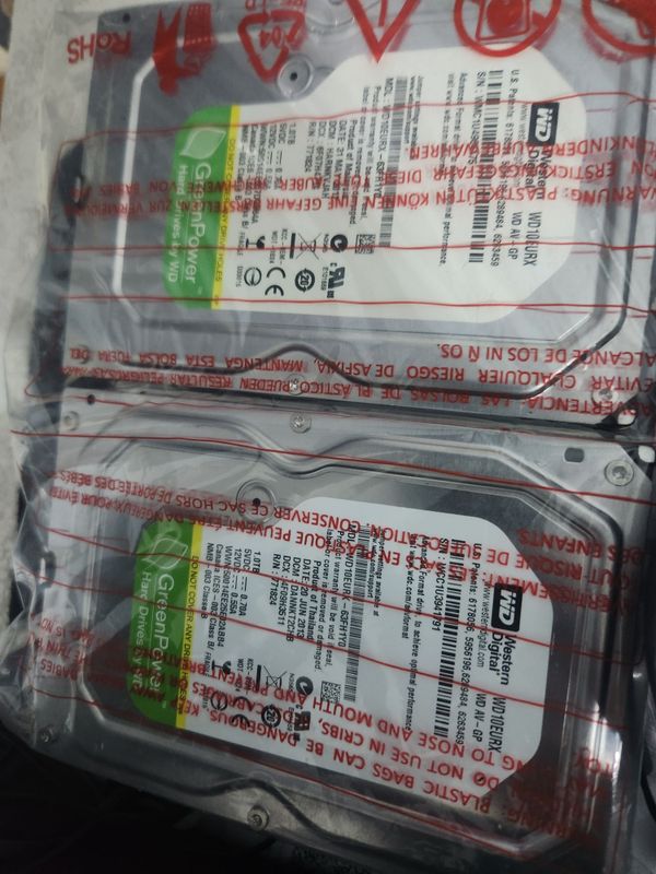 Hdd 1tb wd yangi