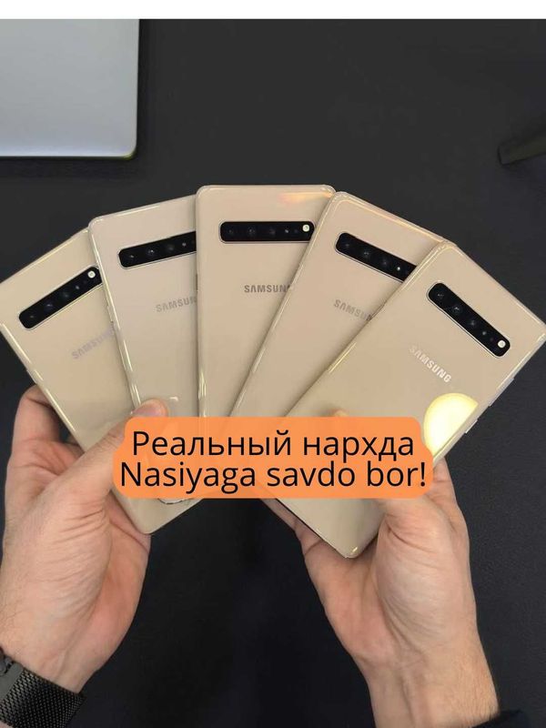 Samsung S10 5G Nasiya SAVDO Bor!! 8/256gb Orginal Samsung S10 5G Nasiya SAVDO Bor!! 8/256gb Orginal