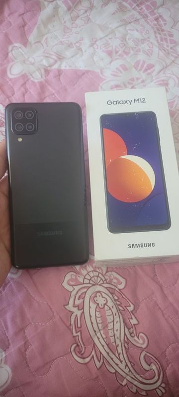 Samsung Galaxy M12 4/64GB Black Original Karobka Sastayani Otlichni