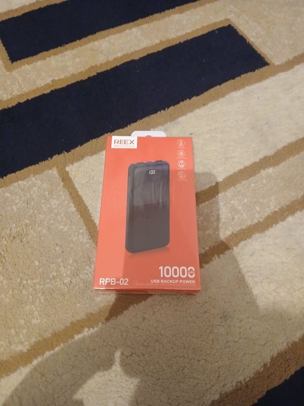 Reex RPB-02 powerbank yengi ochilnagan Reex RPB-02 powerbank yengi ochilnagan