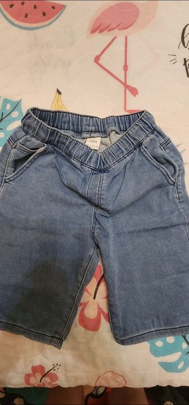 Шорты джинсовые 11-12 лет Zara состояние отличное Шорты джинсовые 11-12 лет Zara состояние отличное