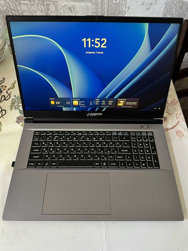Ardor Gaming IPS144Hz 17,3"/i5-12500h/RTX3050/16Gb Ardor Gaming IPS144Hz 17,3"/i5-12500h/RTX3050/16Gb