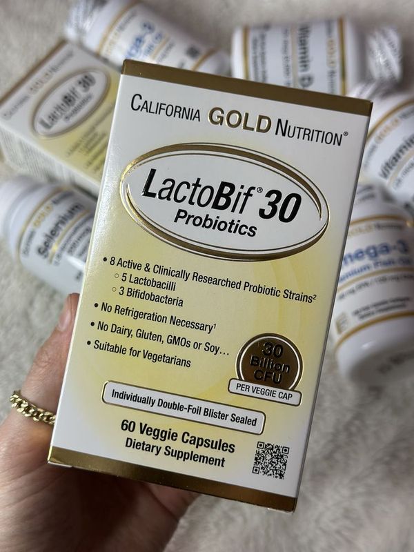 Lactobif 5, Lactobif 30 пробиотики 60 капсул В НАЛИЧИИ