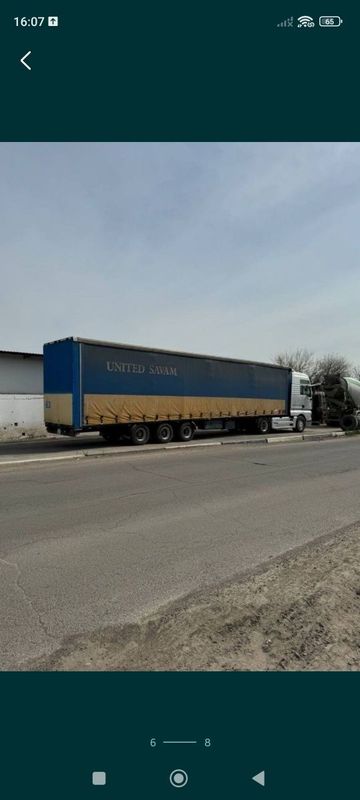 ТГА Ман прицепи таййор фура сотилади ТГА Ман прицепи таййор фура сотилади