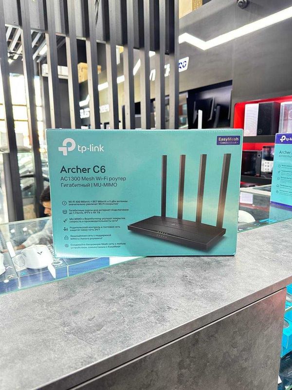 Продам роутер TP-Link Archer C6 AC1300