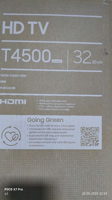 Sotiladi Samsung 32 HD TV Model T4500 Sotiladi Samsung 32 HD TV Model T4500