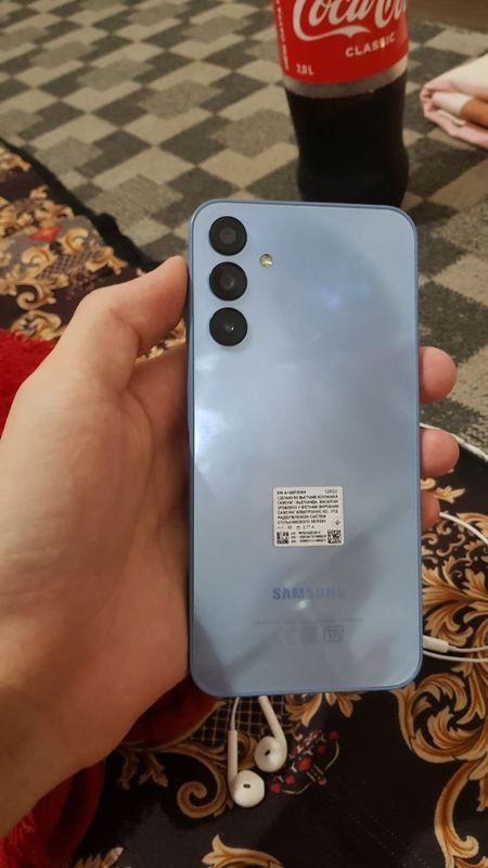 Samsung A15 128/6 holati alo 2 oy ishlatildi 1.500 baxosi