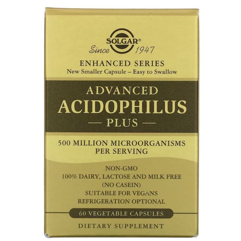 Ацидофилус Solgar 60капсул Advanced Acidophilus Plus из Америки Ацидофилус Solgar 60капсул Advanced Acidophilus Plus из Америки