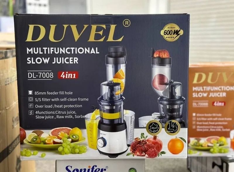 Шнековая соковыжималка Duvel 7008 4in1