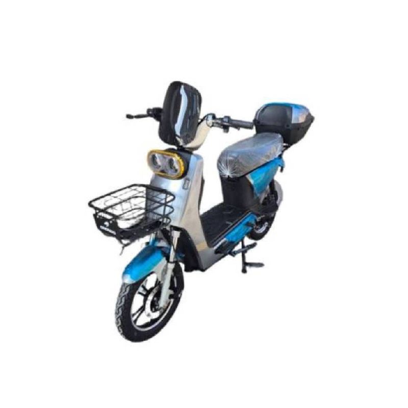Elektroskuter Drongo KD, Ko'k / Kumushrang