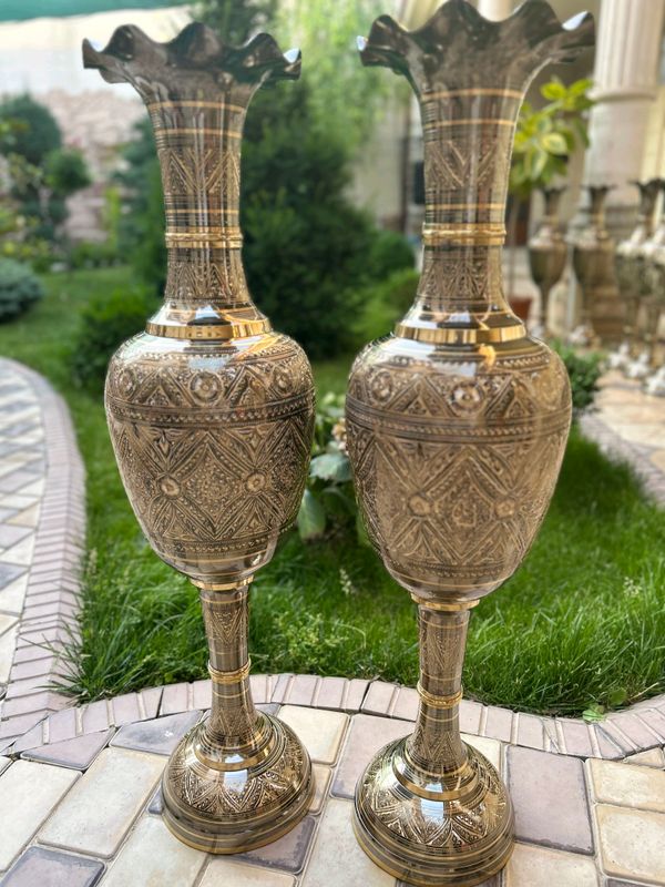 ваза чиканка из латуни