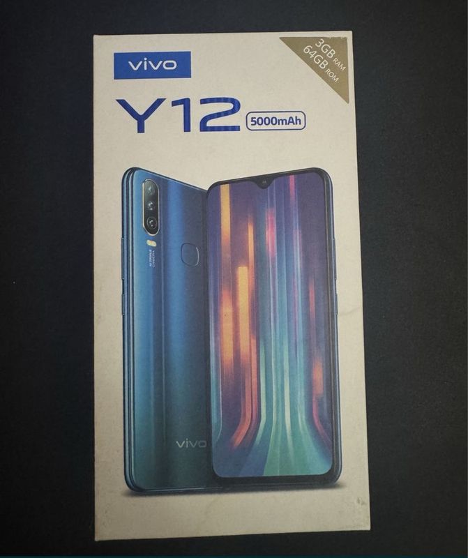 Продается телефон Vivo Y12 в хорошем состоянии