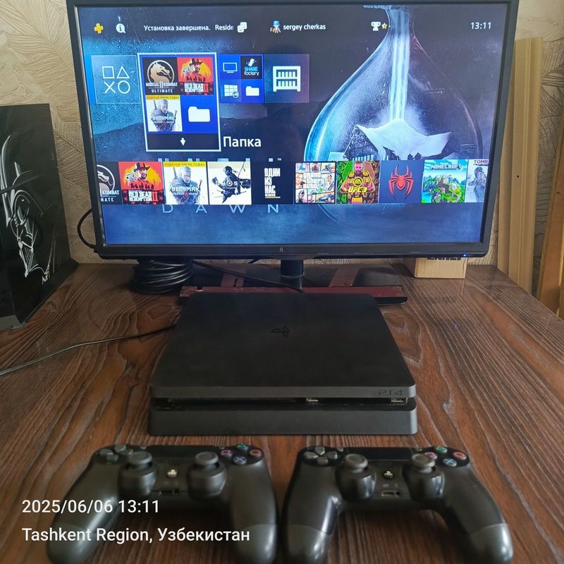 Ps4 slim 1tb 2джойстики +30 официальный игрыигр Ps4 slim 1tb 2джойстики +30 официальный игрыигр