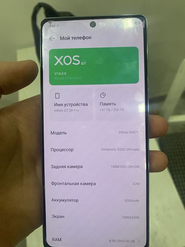 Infinix Gt 20 pro