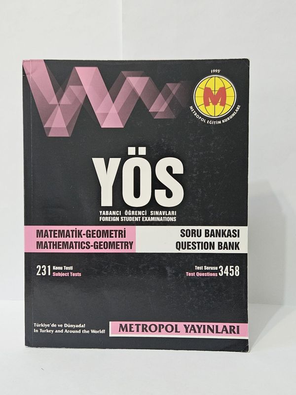 Купите книгу для подготовки к экзамену YÖS и поступайте в вузы Турции! Купите книгу для подготовки к экзамену YÖS и поступайте в вузы Турции!