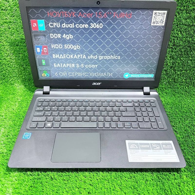 Acer Dual core 3060 4gb 500gb