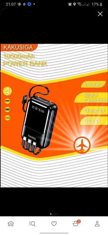 powerbank 10000mAh