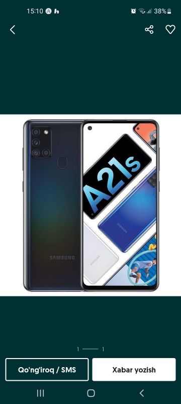 A 21 s telefoni holati yangi A 21 s telefoni holati yangi