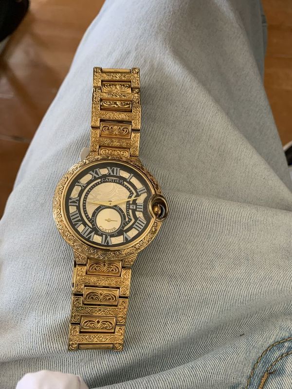 CARTIER soati rangi tilla rang ochib ketmaydi birinchi qo’l CARTIER soati rangi tilla rang ochib ketmaydi birinchi qo’l