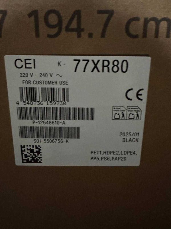 N°1 SONY 77XR80 OLED 4K 120Гц 2024 в наличии маг9Б N°1 SONY 77XR80 OLED 4K 120Гц 2024 в наличии маг9Б