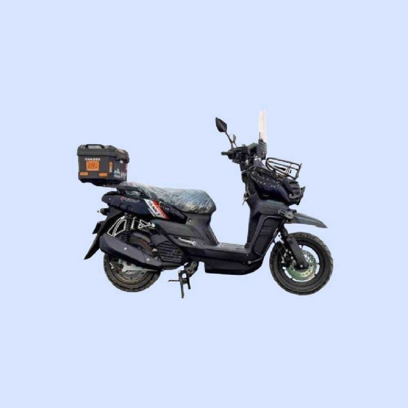 Benzinli Mototsikl Cavalo Tank-1 2504, Qora