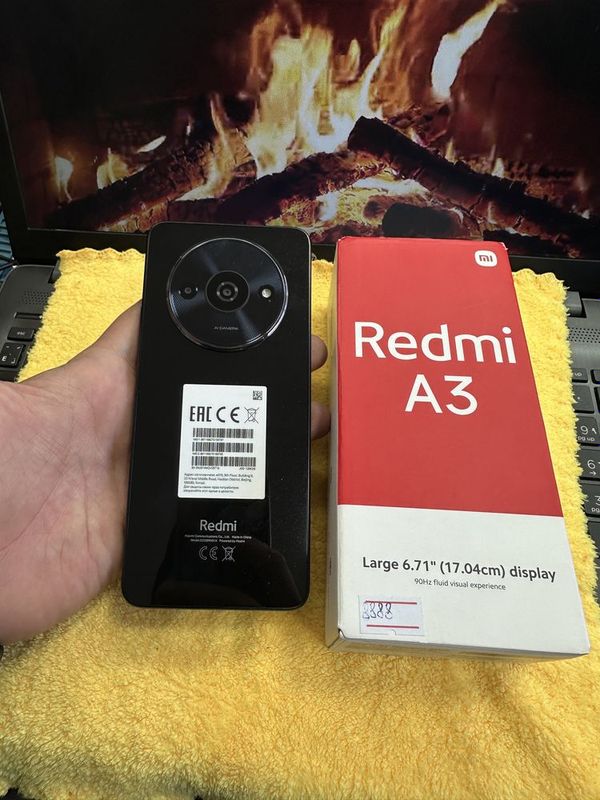 Redmi a3 128 gb ideyal yengide aybi yoq