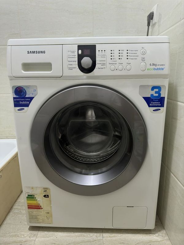 Стиралная машина Samsung ecobubble 6 kg Стиралная машина Samsung ecobubble 6 kg