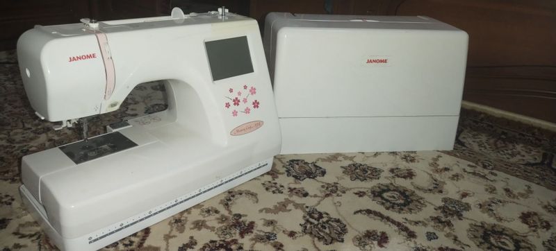 Вышивка машинка janome E 375