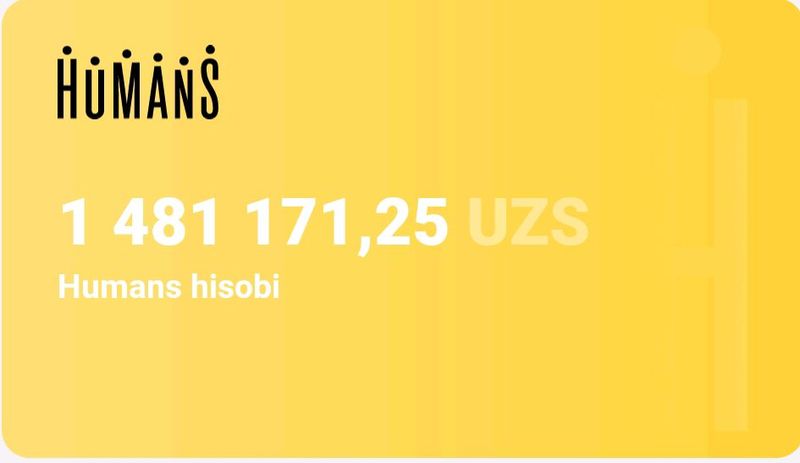 HUMANS xisibida 1.700.000 puli bor SOTILADI