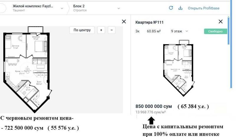 Ипотека, котлован! Новострой 2026г. 2/9/9, Европлан, 60 м². Т/ц Компас