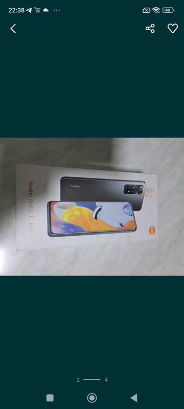 Redmi Note 11 Pro 8, 128gb