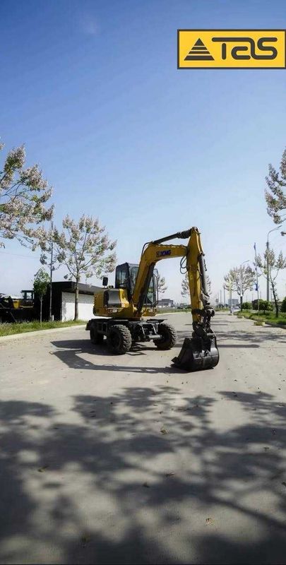 Экскаватор колесный мини 0,3м3 XE60WB Экскаватор колесный мини 0,3м3 XE60WB