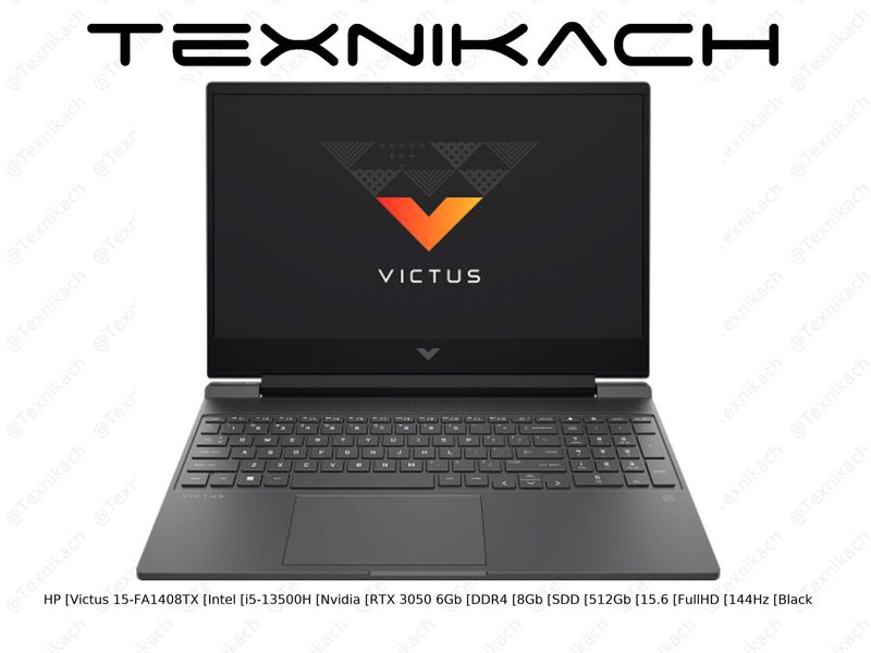 Ноутбук• HP Victus 15-FA1408TX (Intel i5-13500H + Nvidia RTX 3050 6Gb)