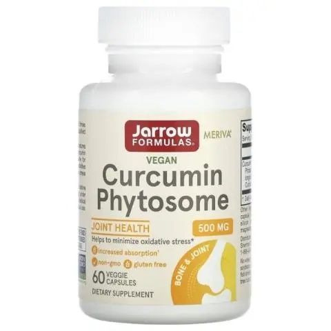 Jarrow Formulas Vegan Curcumin Phytosome – это высокоэффективный курку