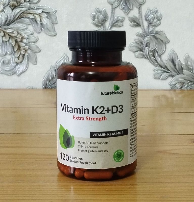 Vitamin K2 + D3 (120 capsules)