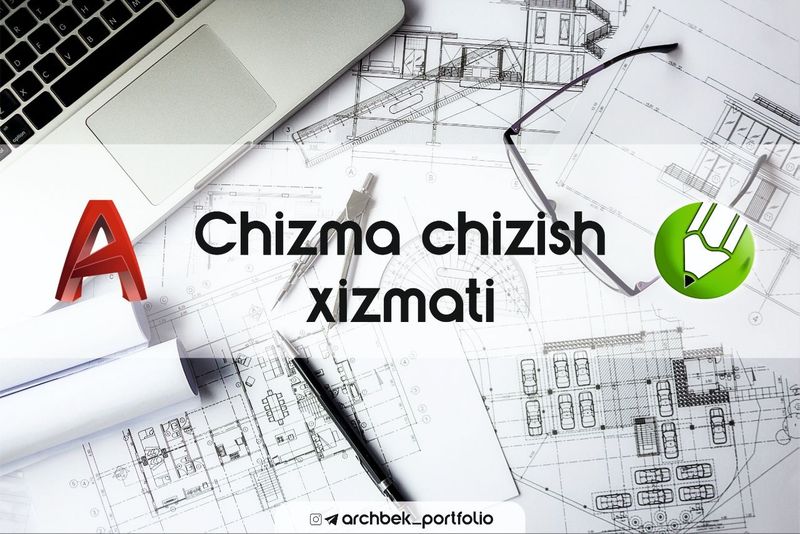 Chizma geometriya va muhandislik grafikasi fanidan topshiriqlar.