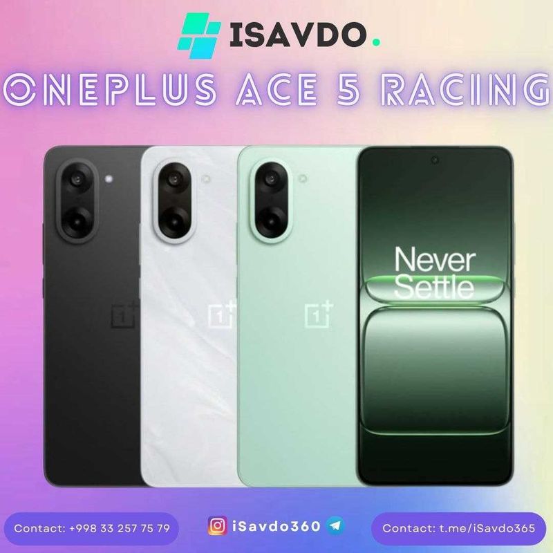 OnePlus Ace 5 Racing (Oldindan to`lovsiz | Без предоплаты) (Рассрочка) OnePlus Ace 5 Racing (Oldindan to`lovsiz | Без предоплаты) (Рассрочка)