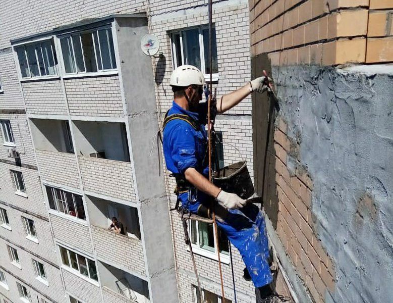 Услуга промышленного альпинизма Услуга промышленного альпинизма