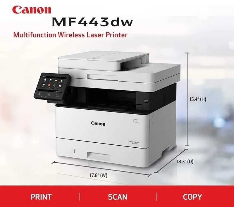 Многофункциональное устройство Canon I-SENSYS MF443dw (3514C008AA) Многофункциональное устройство Canon I-SENSYS MF443dw (3514C008AA)