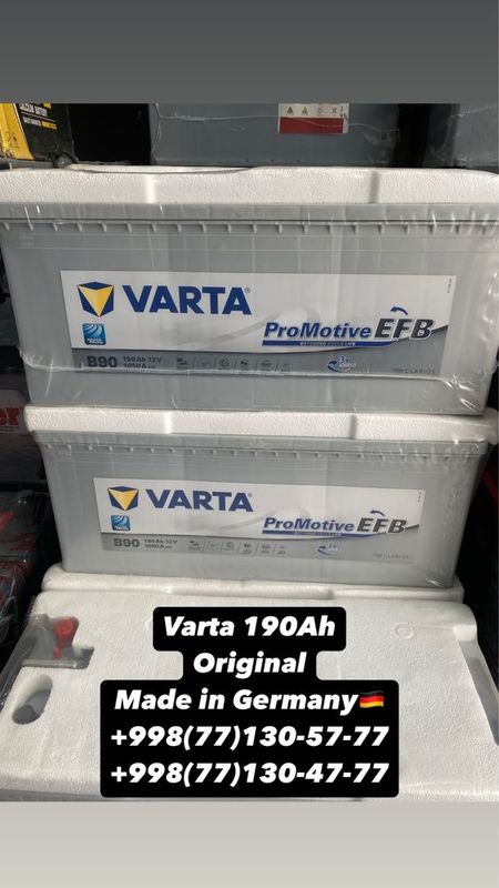 Varta original akkumulyator Varta original akkumulyator