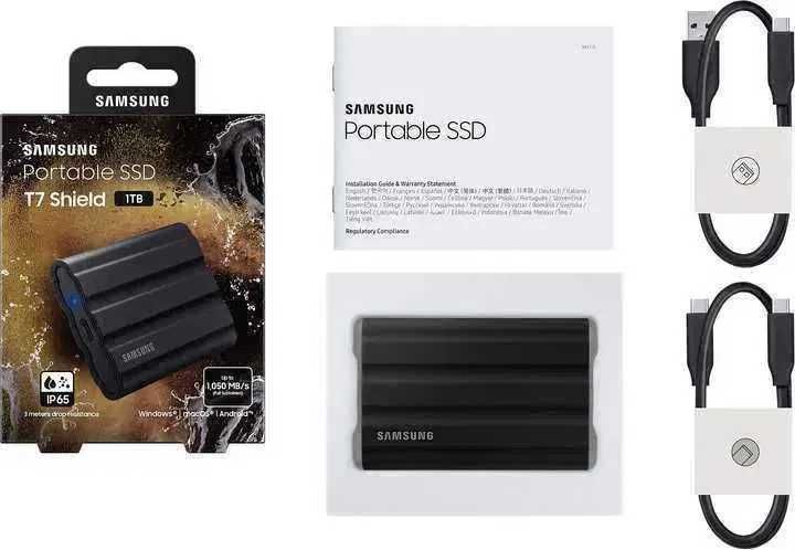Внешний SSD диск SAMSUNG T7 Shield 1TB Внешний SSD диск SAMSUNG T7 Shield 1TB