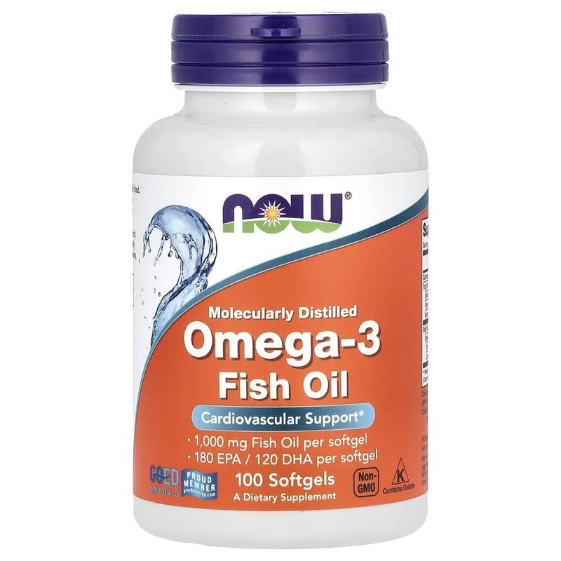 Omega 3 Now 100 капсул Omega 3 Now 100 капсул